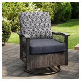 Backyard Creations Anniston - Swivel Glider Navy,