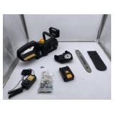 Yardworks 20v 10" Chainsaw - Battery/Charger Incl