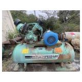 Speedaire Horizontal Air Compressor on Skid