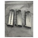3- Mags - Smith & Wesson 9mm