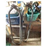 Pair of Vintage Cow Stanchions