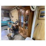 Lighted Curio Cabinet 44"L x 16"W x 75"H