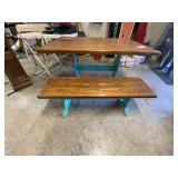 Kitchen Table w/Corner & Straight Benches