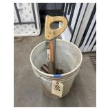 5-Gal Bucket w/18" Hand Saw