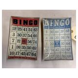 2 Glass Bingo Plates
