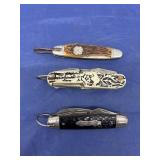 3 - Scout Knives - USA & German