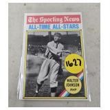 1976 TOPPS HOF WALTER JOHNSON CARD