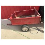 Red Devil Road Hog Pull Behind Yard Cart