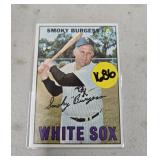 1967 TOPPS SMOKY BURGESS CARD