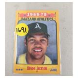 1988 SCORE PREMIER HOF REGGIE JACKSON CARD