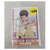 1974 TOPPS AL COWLINGS CARD