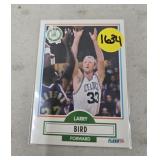 1990 FLEER HOF LARRY BIRD CARD