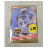 1986 DONRUSS FERNANDO VALENZUELA CARD