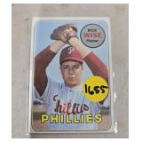 1969 TOPPS RICK WISE CARD