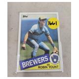 1985 TOPPS HOF ROBIN YOUNT CARD