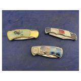 Ronald Reagan Knife - Rebel Flag & Turkey Knife