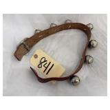 Vintage Leather Sleigh Bell w/Buckle