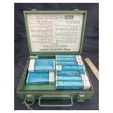Vintage Metal First Aid Kit