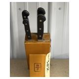 WP Cooking Knives in Block
