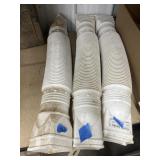 3 Pcs - Plastic Flex Downspout