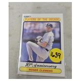 1990 FLEER ROGER CLEMENS CARD
