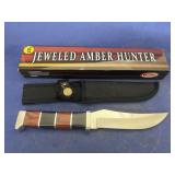 Fixed Blade Knife w/Nylon Sheath