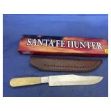 Field Knife w/Leather Sheath in box
