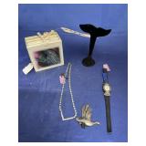 Mini Photo Albums - Rhinestone Necklace