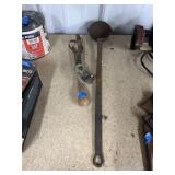 Vintage Egg Beater & Metal Crucible