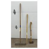 Axe - Wood Handle - Rake