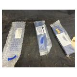 3 Small Steel Wedges 7"