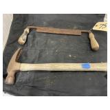 Draw Knife & Large Hammer