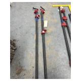 Two 3/4" Pipe Clamps