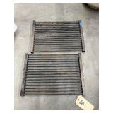 2 Pcs - Metal Grates