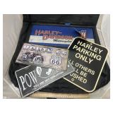 4 - Harley Davidson Signs