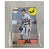ROOKIE CARD 1987 TOPPS WILL CLARK
