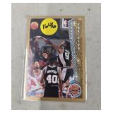 INSERT CARD FLEER HOF DAVID ROBINSON