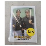 2ND YR CARD 1988 TOPPS BONDS/BONILLA