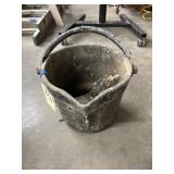 Rubber Bucket w/Contents