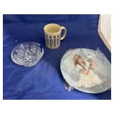 Collectible Plate - Small Glass Bowl - Mug