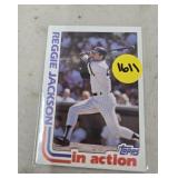 1982 TOPPS HOF REGGIE JACKSON CARD