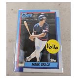 EARLY CARD 1990 TOPPS MARK GRACE