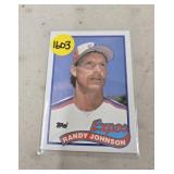 ROOKIE CARD 1989 TOPPS HOF RANDY JOHNSON