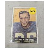 1961 TOPPS ALAN AMECHE CARD