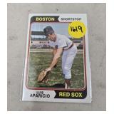 1974 TOPPS HOF LUIS APARICIO CARD