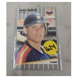 ROOKIE CARD 1989 FLEER HOF CRAIG BIGGIO