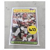 1981 TOPPS STEVE BARTKOWSKI CARD