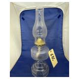 Glass Oil Lamp w/Shade