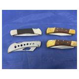 4 - Assorted Pocket Knives