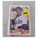 ROOKIE CARD 1990 FLEER SAMMY SOSA